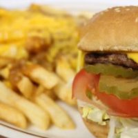 Burger with Fries